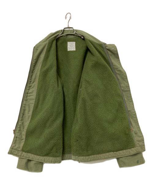 U'S NAVY（ユーエスネイビー）U'S NAVY (ユーエスネイビー) A-2 Deck Jacket（エーツー デッキ ジャケット） グリーン サイズ:XLの古着・服飾アイテム