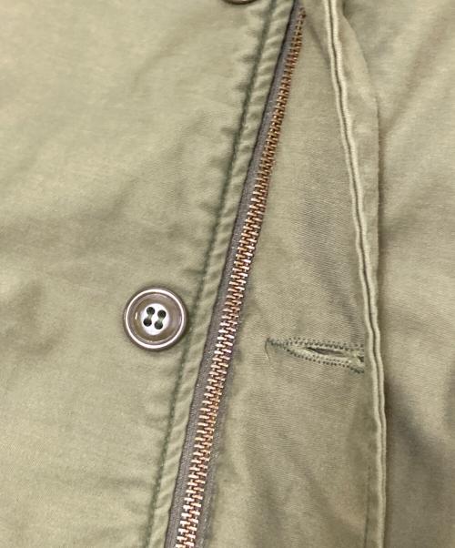 U'S NAVY（ユーエスネイビー）U'S NAVY (ユーエスネイビー) A-2 Deck Jacket（エーツー デッキ ジャケット） グリーン サイズ:XLの古着・服飾アイテム