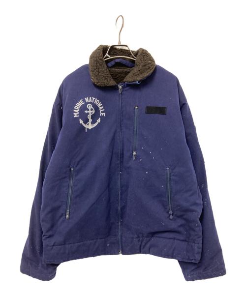 French Navy（フランス海軍）French Navy (フランス海軍) デッキジャケット ネイビー サイズ:100の古着・服飾アイテム