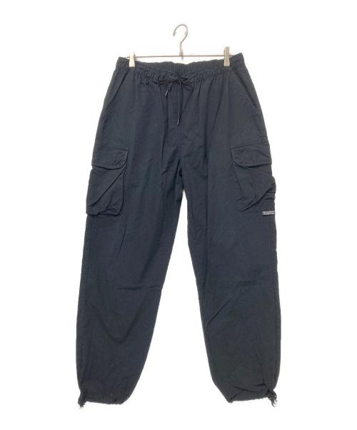stussy（ステューシー）stussy (ステューシー) リップストップカーゴパンツ ブラック サイズ:Mの古着・服飾アイテム