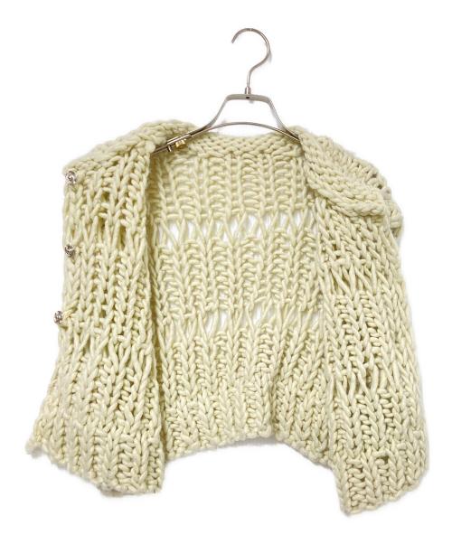 TODAYFUL（トゥデイフル）TODAYFUL (トゥデイフル) Chunky Hand Knitvest ベージュ サイズ:Fの古着・服飾アイテム