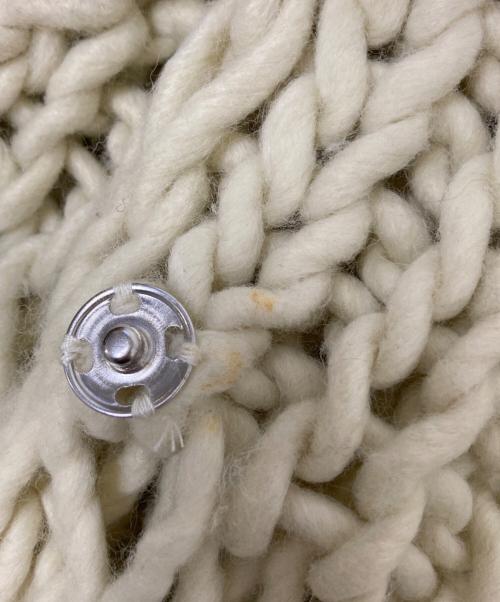 TODAYFUL（トゥデイフル）TODAYFUL (トゥデイフル) Chunky Hand Knitvest ベージュ サイズ:Fの古着・服飾アイテム