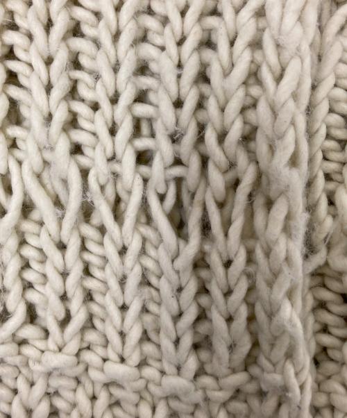 TODAYFUL（トゥデイフル）TODAYFUL (トゥデイフル) Chunky Hand Knitvest ベージュ サイズ:Fの古着・服飾アイテム