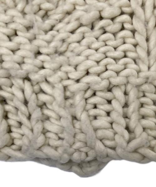 TODAYFUL（トゥデイフル）TODAYFUL (トゥデイフル) Chunky Hand Knitvest ベージュ サイズ:Fの古着・服飾アイテム