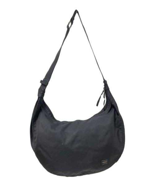 PORTER（ポーター）PORTER (ポーター) ハーフムーンショルダーバッグ ブラック サイズ:下記参照の古着・服飾アイテム