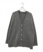 NOLLEY'Sノーリーズ）の古着「カシミヤ混MUSICゆったりVネックカーディガン」｜グレー