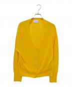 UNITED ARROWS TOKYOユナイテッドアローズトウキョウ）の古着「シアー長袖カーディガン」｜イエロー