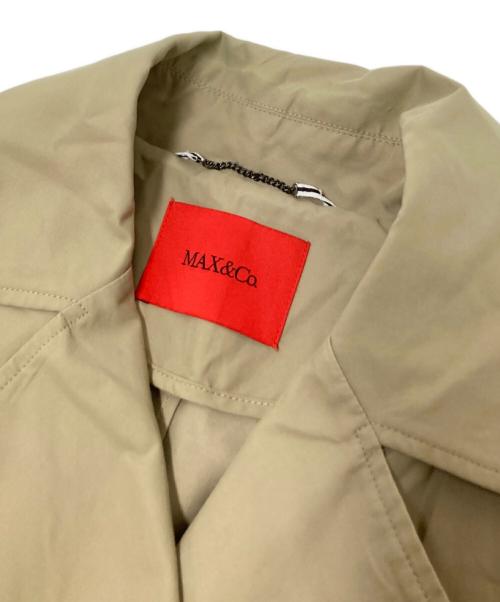 MAX&Co.（マックスアンドコー）MAX&Co. (マックスアンドコー) トレンチコート カーキ サイズ:44の古着・服飾アイテム