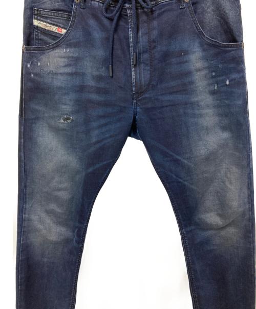 DIESEL（ディーゼル）DIESEL (ディーゼル) KROOLEY-NEジョグジ-ンズ インディゴ サイズ:W30の古着・服飾アイテム