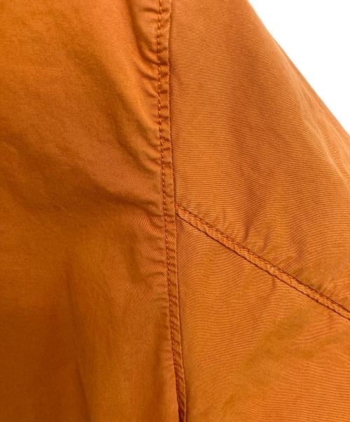 STONE ISLAND（ストーンアイランド）STONE ISLAND (ストーンアイランド) スーピマコットンストレッチツイルフーデッドブルゾン オレンジ サイズ:Mの古着・服飾アイテム