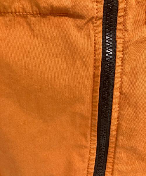 STONE ISLAND（ストーンアイランド）STONE ISLAND (ストーンアイランド) スーピマコットンストレッチツイルフーデッドブルゾン オレンジ サイズ:Mの古着・服飾アイテム