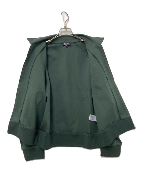 A.P.C.（アーペーセー）A.P.C. (アーペーセー) Binault ブルゾン グリーン サイズ:XSの古着・服飾アイテム
