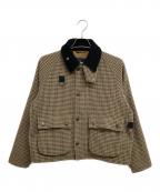 ）の古着「BLYTH CHECK MEN/ブライスチェック」｜ベージュ×ブラウン