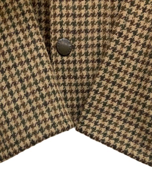 Barbour（バブアー）Barbour (バブアー) BLYTH CHECK MEN/ブライスチェック ベージュ×ブラウン サイズ:Sの古着・服飾アイテム