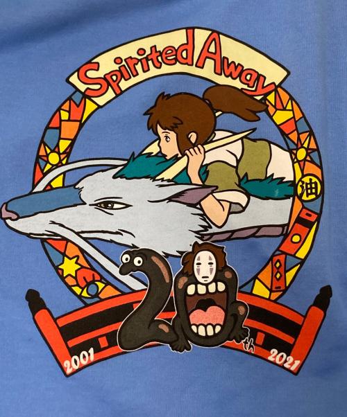 STUDIO GHIBLI（スタジオジブリ）STUDIO GHIBLI (スタジオジブリ) クルーネックスウェット ブルー サイズ:XLの古着・服飾アイテム