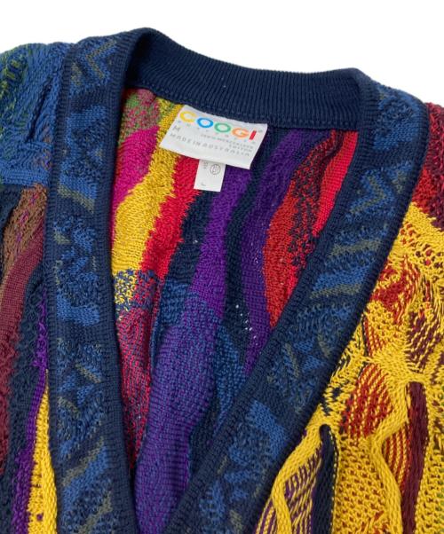 Coogi（クージー）Coogi (クージー) 3Dニットベスト マルチカラー サイズ:Mの古着・服飾アイテム
