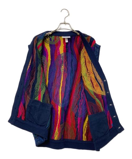Coogi（クージー）Coogi (クージー) 3Dニットベスト マルチカラー サイズ:Mの古着・服飾アイテム