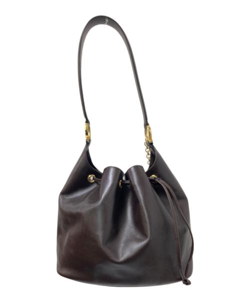 Salvatore Ferragamo（サルヴァトーレ フェラガモ）Salvatore Ferragamo (サルヴァトーレ フェラガモ) ドローストリングセミショルダーバッグ サイズ:下記参照の古着・服飾アイテム