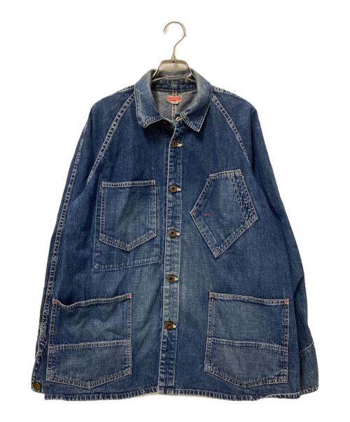 WAREHOUSE（ウエアハウス）WAREHOUSE (ウエアハウス) カバーオール インディゴ サイズ:36の古着・服飾アイテム