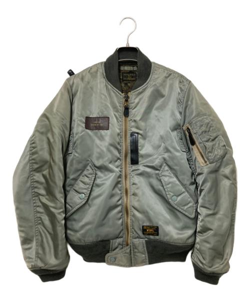 WTAPS（ダブルタップス）WTAPS (ダブルタップス) MA-1ジャケット グリーン サイズ:1の古着・服飾アイテム