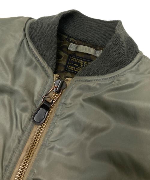 WTAPS（ダブルタップス）WTAPS (ダブルタップス) MA-1ジャケット グリーン サイズ:1の古着・服飾アイテム