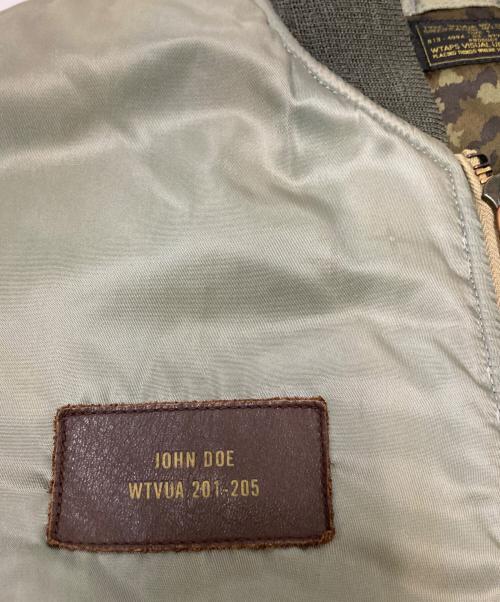 WTAPS（ダブルタップス）WTAPS (ダブルタップス) MA-1ジャケット グリーン サイズ:1の古着・服飾アイテム