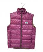 MountainEquipmentマウンテンイクィップメント）の古着「ダウンベスト」｜パープル