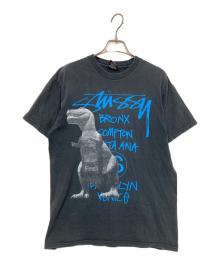 stussy（ステューシー）の古着「T-REX TEE」｜ブラック