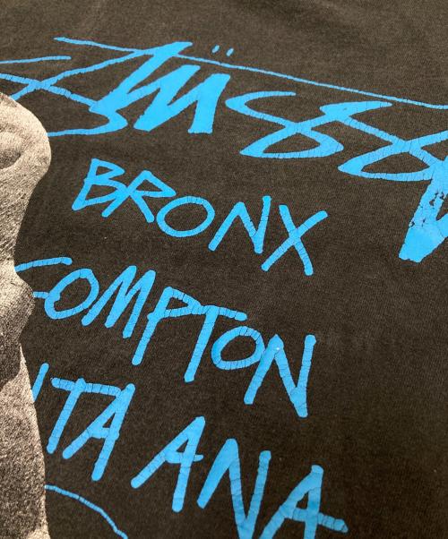 stussy（ステューシー）stussy (ステューシー) T-REX TEE ブラック サイズ:Mの古着・服飾アイテム