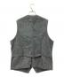 SUGAR CANE (シュガーケーン) コットンブラックコバートワークベスト グレー サイズ:42：7000円