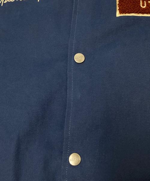 DOUBLE NAME（ダブルネーム）DOUBLE NAME (ダブルネーム) リバーシブルスタジャン ベージュ×ネイビー サイズ:Fの古着・服飾アイテム