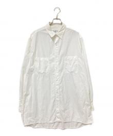 Yohji Yamamoto pour homme（ヨウジヤマモト プールオム）の古着「環縫いブロード台衿シャツ」｜ホワイト