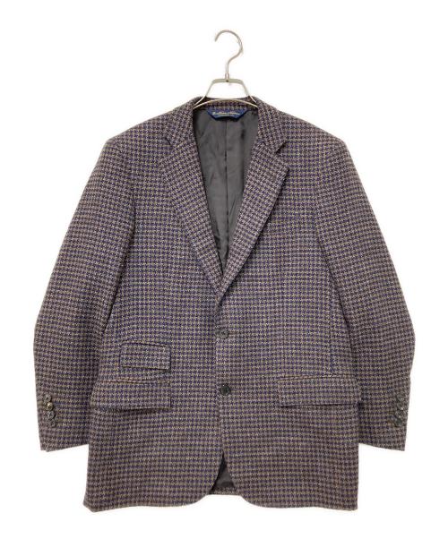 BROOKS BROTHERS（ブルックスブラザーズ）BROOKS BROTHERS (ブルックスブラザーズ) 2Bハウンドトゥースジャケット ブラウン×ネイビー サイズ:下記参照の古着・服飾アイテム