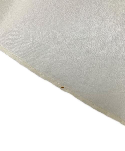 CHANEL（シャネル）CHANEL (シャネル) マドモアゼル・グリポアシルクスカーフ ホワイト×ネイビーの古着・服飾アイテム