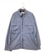 Carhartt WIPカーハート ワークインプログレス）の古着「Kenard Shirt Jacket」｜ネイビー