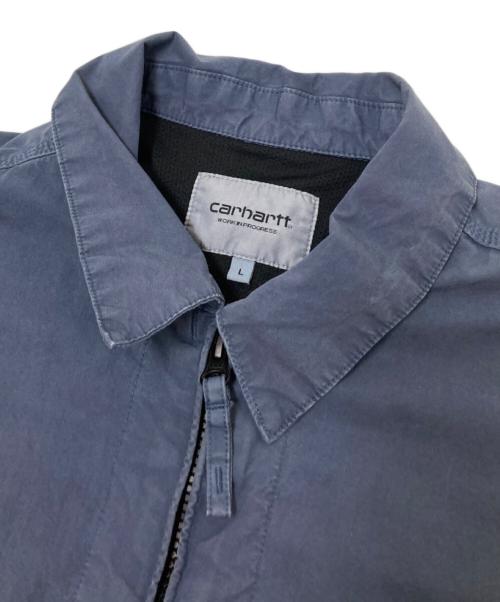 Carhartt WIP（カーハート ワークインプログレス）Carhartt WIP (カーハート ワークインプログレス) Kenard Shirt Jacket ネイビー サイズ:Lの古着・服飾アイテム