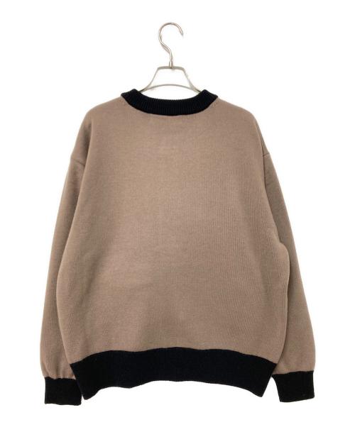 CULLNI（クルニ）CULLNI (クルニ) クルーネックカーディガン ベージュ サイズ:1の古着・服飾アイテム