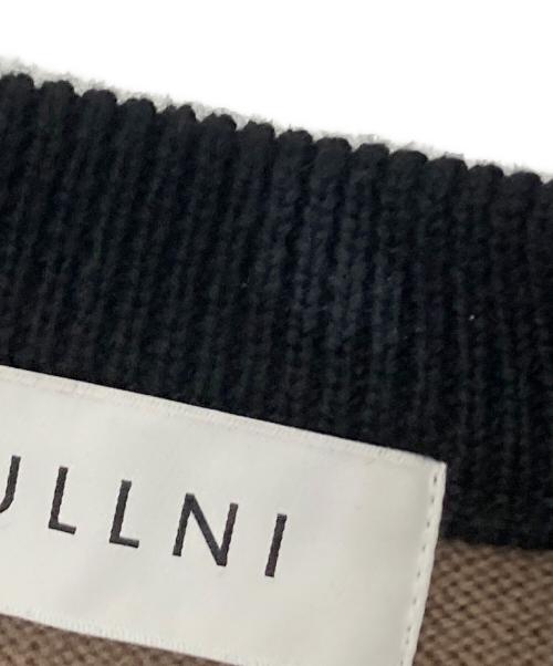 CULLNI（クルニ）CULLNI (クルニ) クルーネックカーディガン ベージュ サイズ:1の古着・服飾アイテム