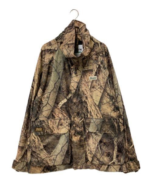 MOUNTAIN PRAIRIE（マウンテン プレーリー）MOUNTAIN PRAIRIE (マウンテン プレーリー) カモ柄ジャケット ベージュ サイズ:Mの古着・服飾アイテム