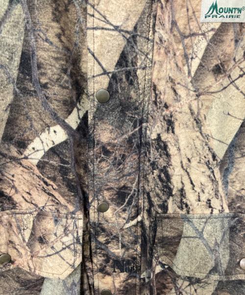 MOUNTAIN PRAIRIE（マウンテン プレーリー）MOUNTAIN PRAIRIE (マウンテン プレーリー) カモ柄ジャケット ベージュ サイズ:Mの古着・服飾アイテム