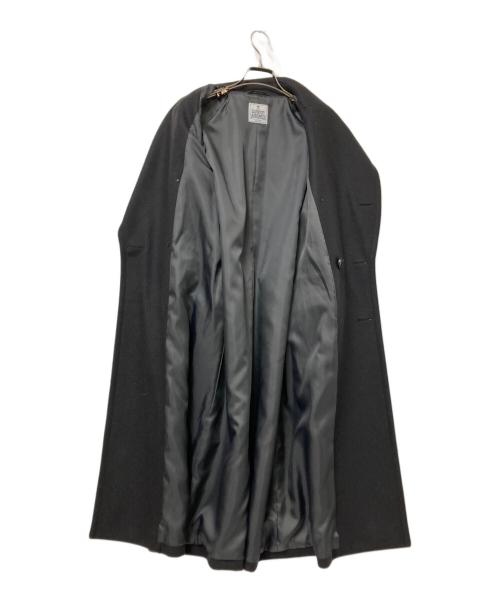 BEAUTY&YOUTH UNITED ARROWS（ビューティーアンドユースユナイテッドアローズ）BEAUTY&YOUTH UNITED ARROWS (ビューティーアンドユースユナイテッドアローズ) BY HAMILTON WOOL MIX ロングPコート ブラック サイズ:Sの古着・服飾アイテム