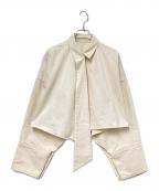 rito structureリト ストラクチャー）の古着「ボウタイコットンジャケット」｜アイボリー
