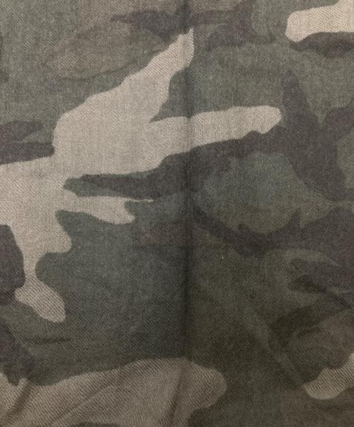 COACH（コーチ）COACH (コーチ) カモフラウールストール グレー サイズ:下記参照の古着・服飾アイテム