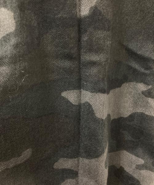 COACH（コーチ）COACH (コーチ) カモフラウールストール グレー サイズ:下記参照の古着・服飾アイテム