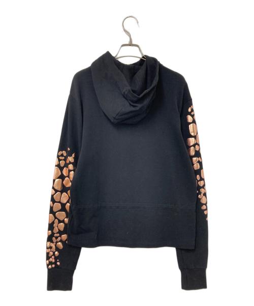 EMPORIO ARMANI（エンポリオアルマーニ）EMPORIO ARMANI (エンポリオアルマーニ) ジップアップパーカー ブラック サイズ:下記参照の古着・服飾アイテム