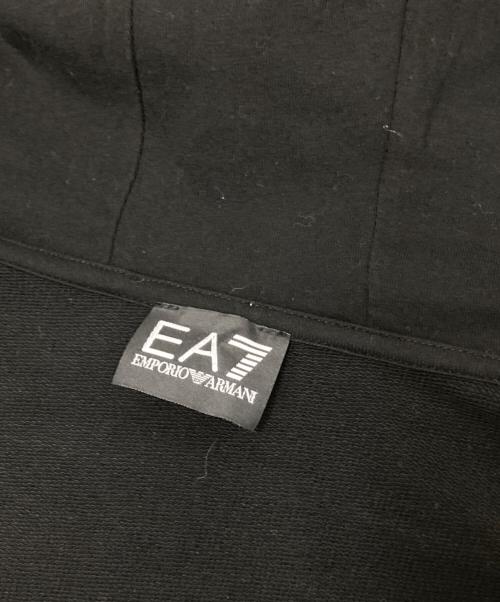 EMPORIO ARMANI（エンポリオアルマーニ）EMPORIO ARMANI (エンポリオアルマーニ) ジップアップパーカー ブラック サイズ:下記参照の古着・服飾アイテム