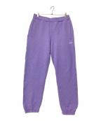 PALACEパレス）の古着「SLUB ZIG ZAG JOGGERS」｜パープル