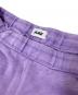 中古・古着 PALACE (パレス) SLUB ZIG ZAG JOGGERS パープル サイズ:L：4000円