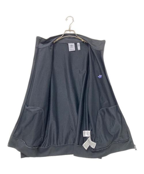adidas（アディダス）adidas (アディダス) ベッケンバウアートラックジャケット パープル×ブラック サイズ:XLの古着・服飾アイテム