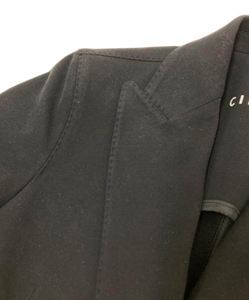 CIRCOLO 1901（チルコロ1901）CIRCOLO 1901 (チルコロ1901) 6B ダブル コットン ジャージ ストレッチ ブラック サイズ:46の古着・服飾アイテム